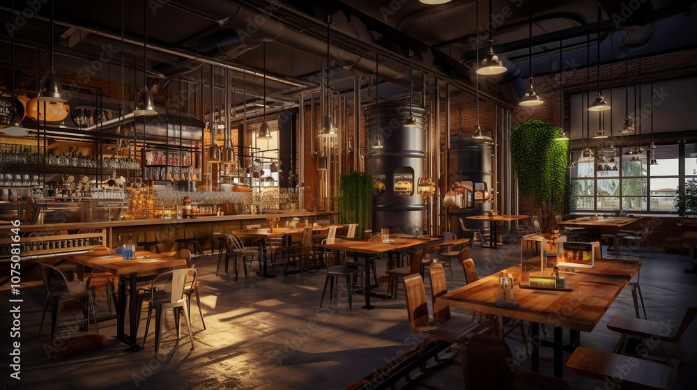 A photo of a fusion taproom offering craft beer A photo of a fusion taproom offering craft beer