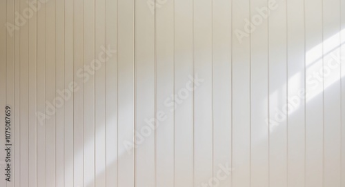Wallpaper Mural Smooth white wood panel wall background bright white wooden panels with a clean finish. Torontodigital.ca
