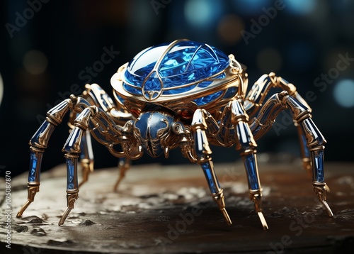 Mechanical spider photo