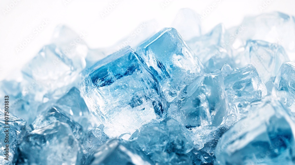 Cool and refreshing ice cubes on a white background, perfect for summer days. #ice #cold #summer Cool and refreshing ice cubes on a white background, perfect for summer days. #ice #cold #summer