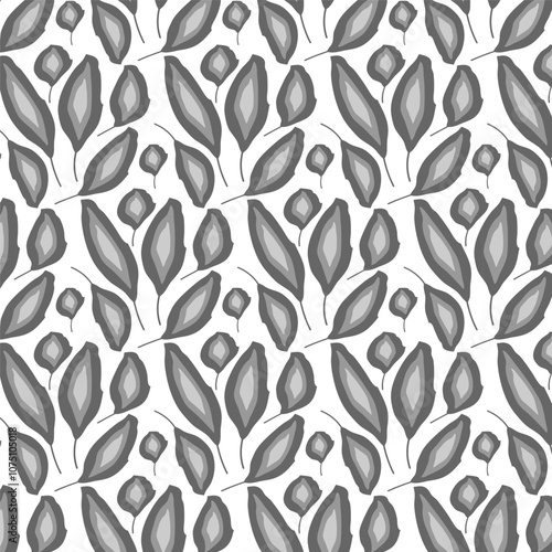 seamless pattern with leaves