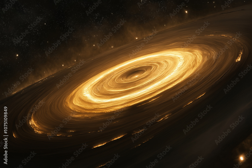 Stock artwork of the solar system from another galaxy Stock artwork of the solar system from another galaxy
