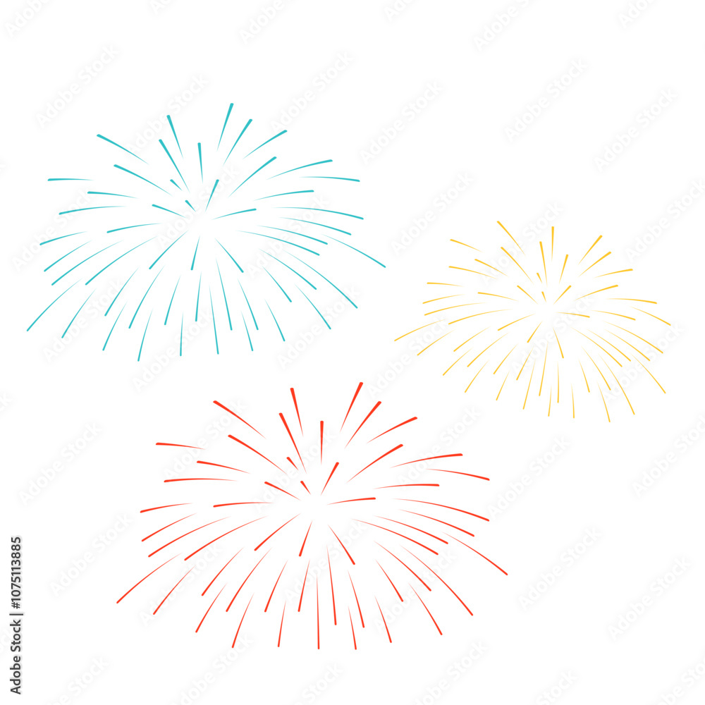 Obraz premium Firework Element