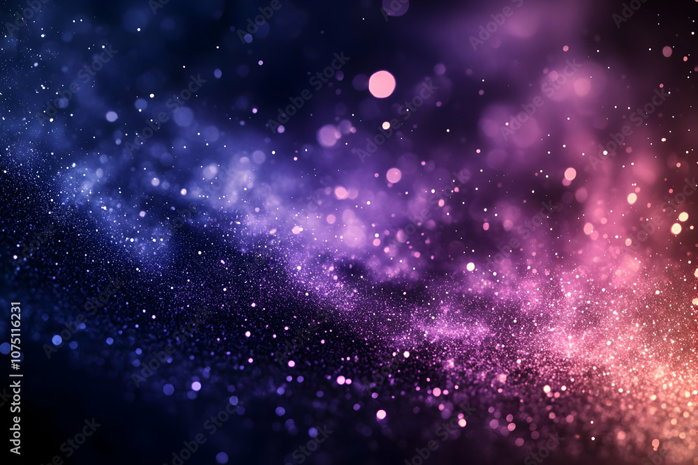Abstract Background - Glitter Sparkle Pink Purple Blue Bokeh Lights Abstract Background - Glitter Sparkle Pink Purple Blue Bokeh Lights