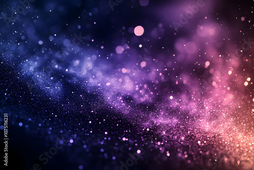 Abstract Background - Glitter Sparkle Pink Purple Blue Bokeh Lights