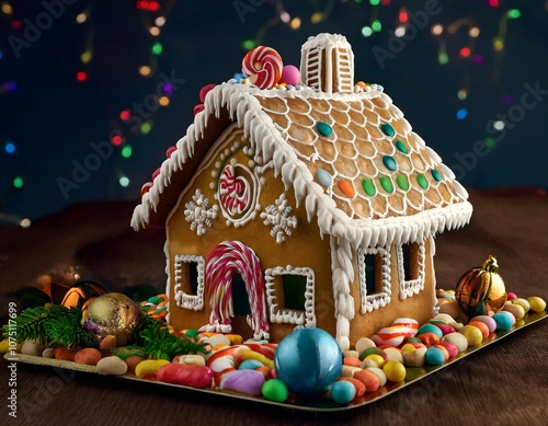 christmas gingerbread house