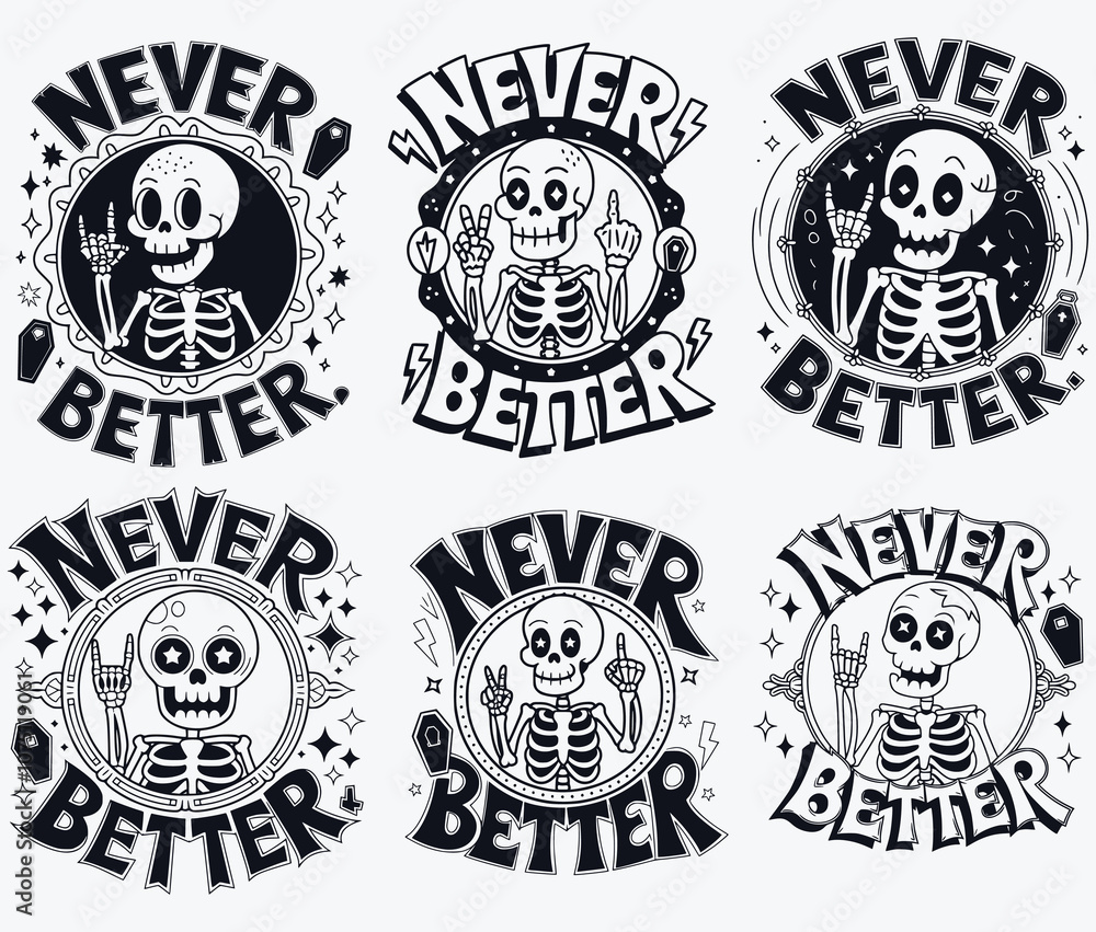 Funny Halloween Never Better Funny Skeleton Sarcasm SVG Funny Front Back Svg Cut Files Funny Halloween Never Better Funny Skeleton Sarcasm SVG Funny Front Back Svg Cut Files