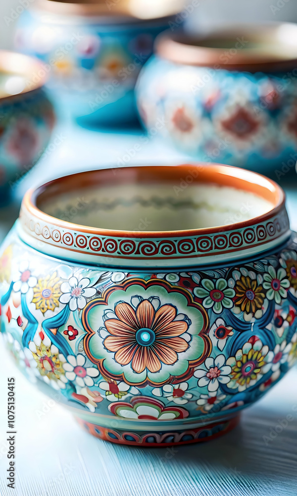 Macro Close Up Seollal Traditional Korean Wine Bowl Intricate Patterns Vibrant Colors Celebration Tradition Cultural Pride Ample Copy Space Photo Stock Concept Macro Close Up Seollal Traditional Korean Wine Bowl Intricate Patterns Vibrant Colors Celebration Tradition Cultural Pride Ample Copy Space Photo Stock Concept