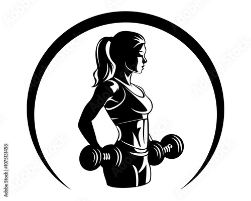 fitnessgym logo creative and original for your business or company logotype vector illustration isolated on white background