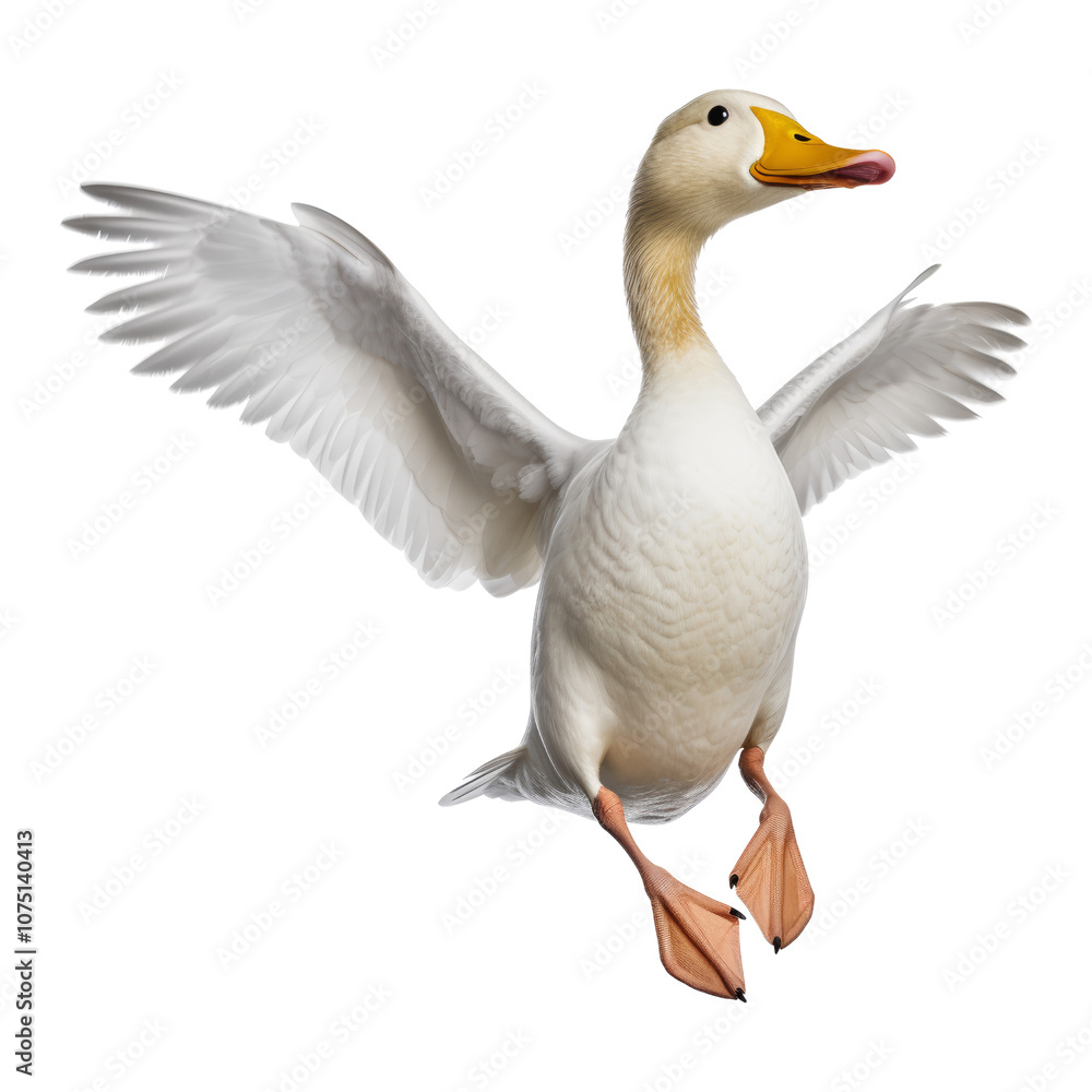 goose flying isolated on transparent background cutout goose flying isolated on transparent background cutout