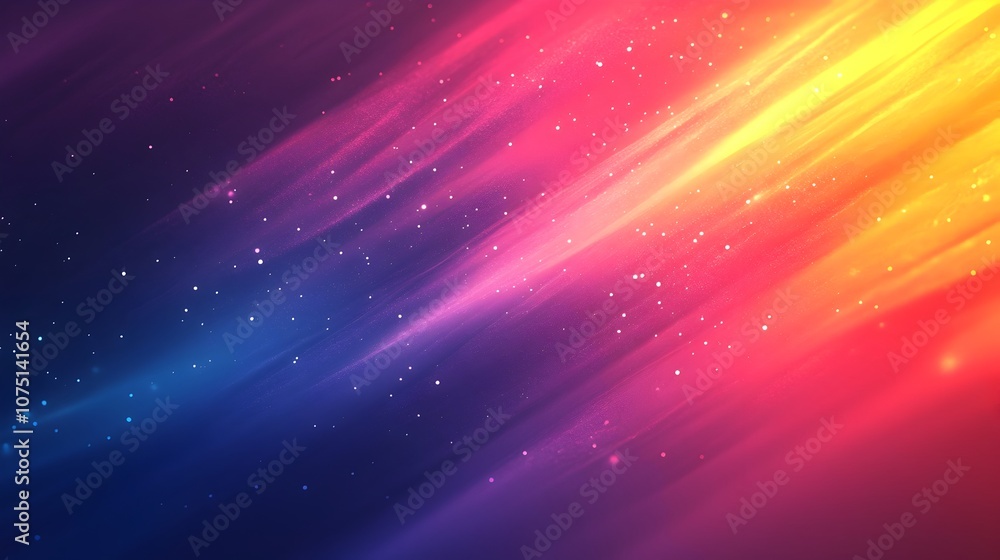 Fototapeta premium Mesmerizing Multicolored Abstract Digital Backdrop with Vibrant Gradient Patterns