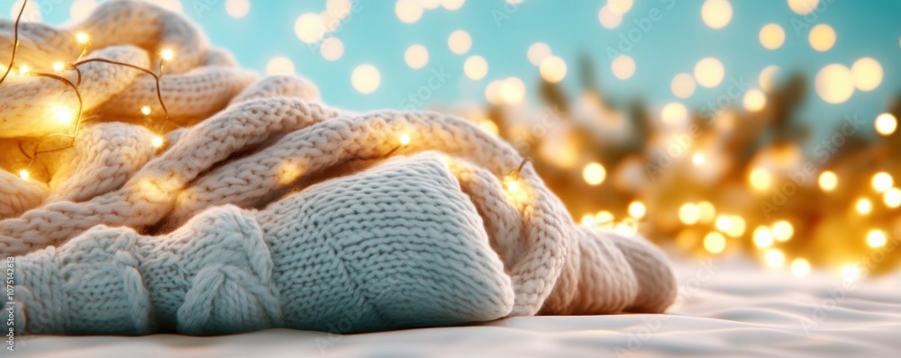 Cozy Christmas Blanket with Twinkling Lights Perfect for a Joyful Evening with Loved Ones, Capture the Warmth and Laughter of the Holiday Season Cozy Christmas Blanket with Twinkling Lights Perfect for a Joyful Evening with Loved Ones, Capture the Warmth and Laughter of the Holiday Season