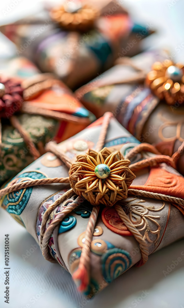 Macro Close up Seollal Sebae Don Gifts Concept Traditional Money Gifts Decorative Envelopes Intricate Designs Vibrant Colors Prosperity Well Wishes Copy Space Photo Stock Macro Close up Seollal Sebae Don Gifts Concept Traditional Money Gifts Decorative Envelopes Intricate Designs Vibrant Colors Prosperity Well Wishes Copy Space Photo Stock