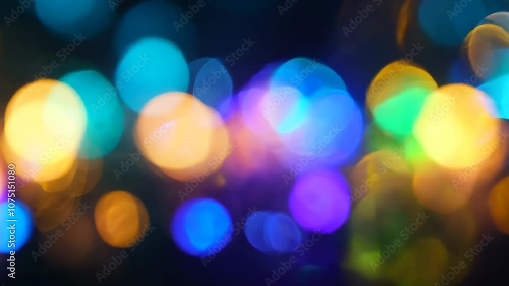 A blurry image of a blue and purple background with many small circles A blurry image of a blue and purple background with many small circles