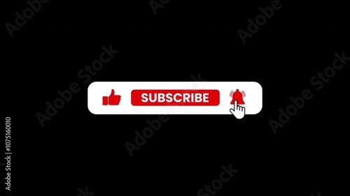 like subscribe and share animation, subscribe animation