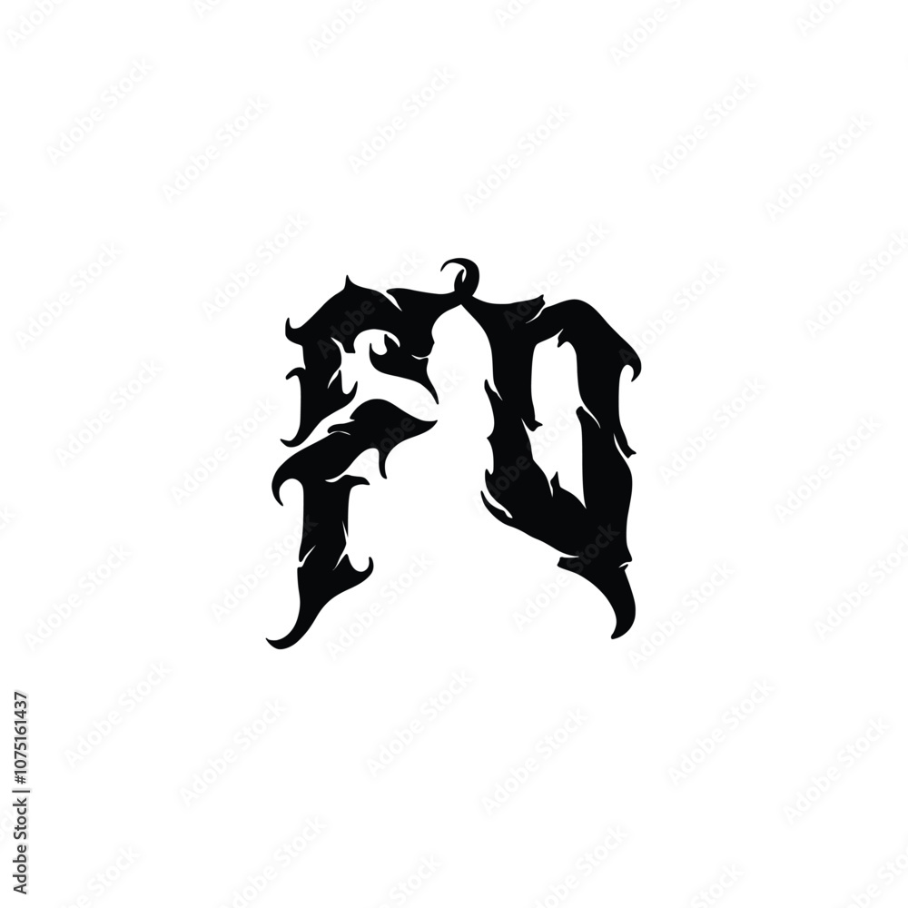 FO monogram logo design letter text name symbol monochrome logotype alphabet character simple logo FO monogram logo design letter text name symbol monochrome logotype alphabet character simple logo