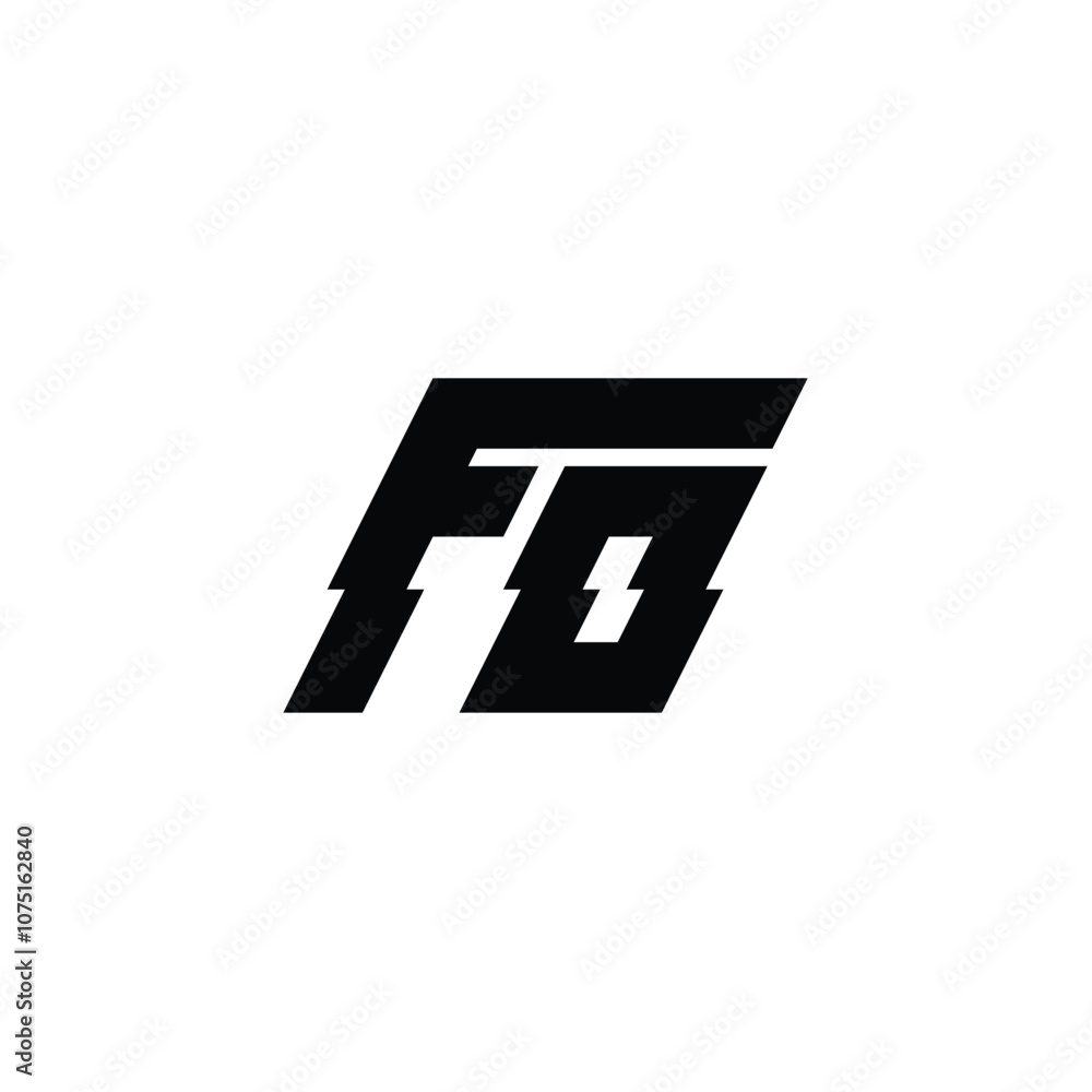 FO monogram logo design letter text name symbol monochrome logotype alphabet character simple logo FO monogram logo design letter text name symbol monochrome logotype alphabet character simple logo