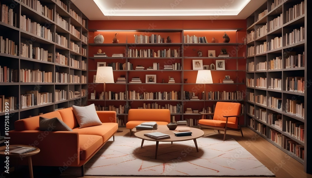 Photo interior modern design room 3d illustration Photo interior modern design room 3d illustration