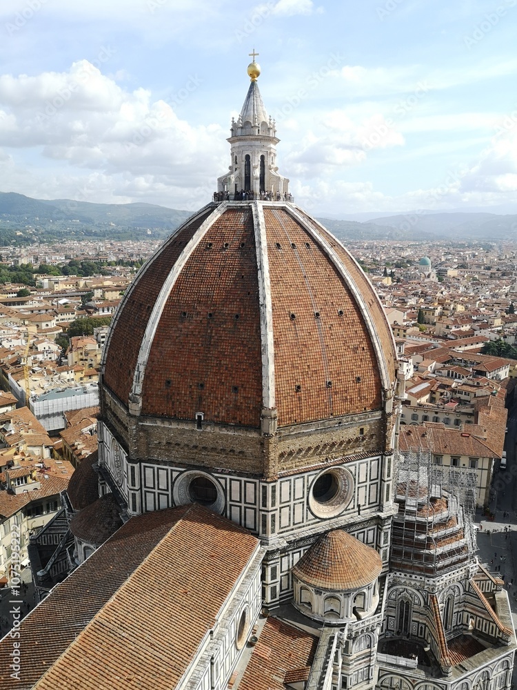 Fototapeta premium Santa Maria del Fiore from above