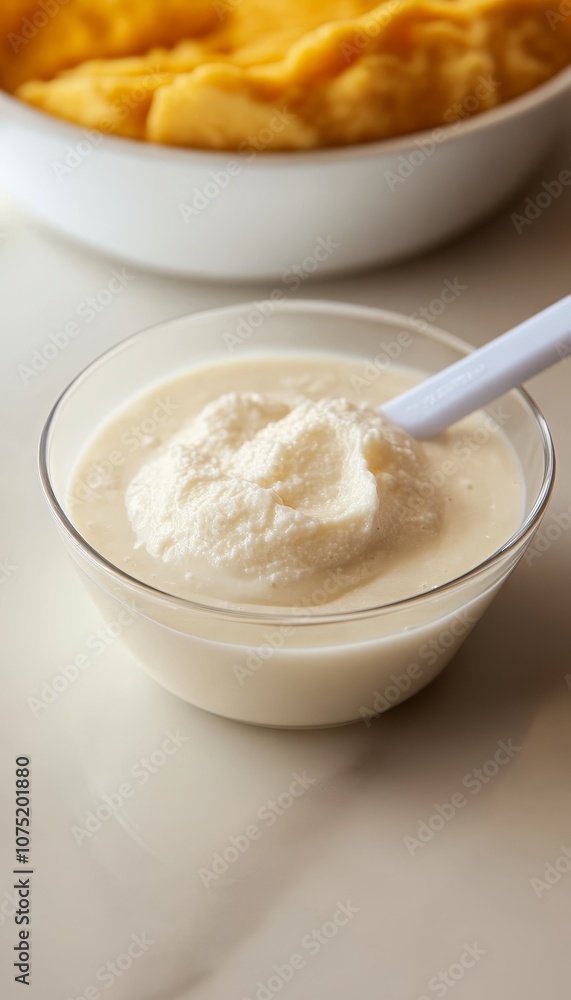 Bowl of Collagen Peptides or Protein Powder, Providing Nutrients for Healthy Lifestyle Bowl of Collagen Peptides or Protein Powder, Providing Nutrients for Healthy Lifestyle