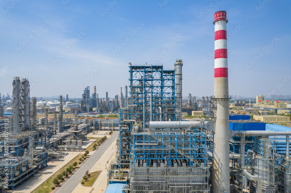 Obraz premium Liaoning Liaoyang aromatics base landscape