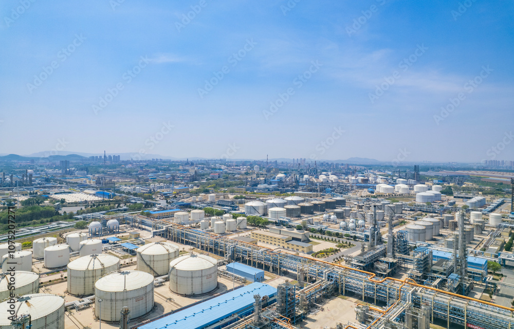 Obraz premium Liaoning Liaoyang aromatics base landscape