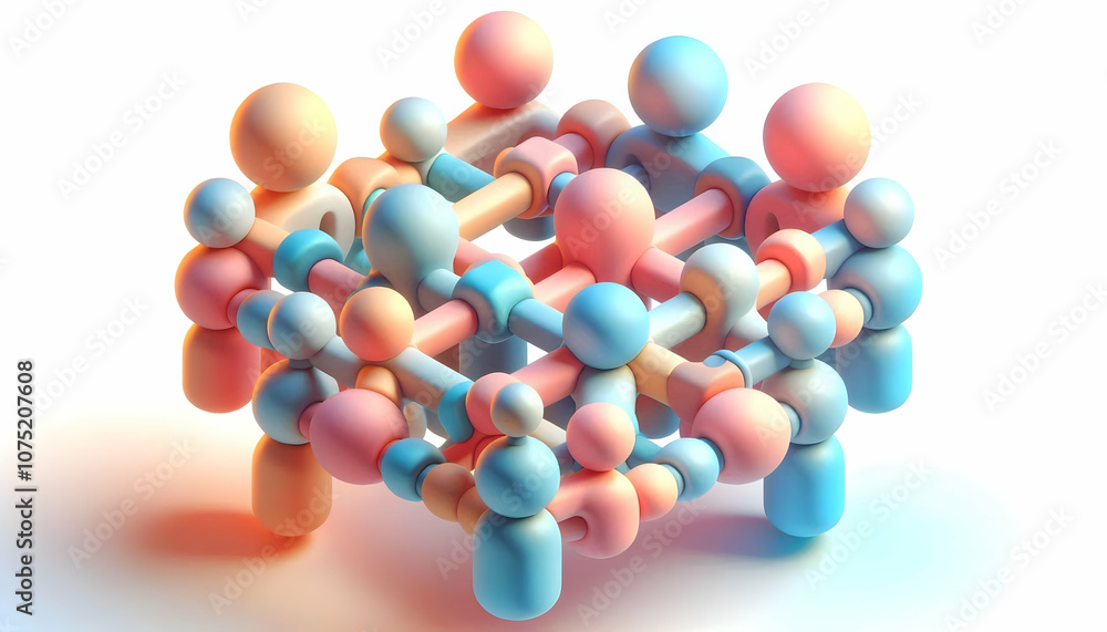 3D Soft Abstract Team Unity Concept | Digital Art Representing Harmony Collaboration | Flowing Lines Soft Hues | Ample Copy Space | Isolated Icon on White Background | Modern Visuals for Teamwork 3D Soft Abstract Team Unity Concept | Digital Art Representing Harmony Collaboration | Flowing Lines Soft Hues | Ample Copy Space | Isolated Icon on White Background | Modern Visuals for Teamwork