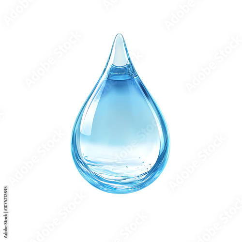 Single water drop