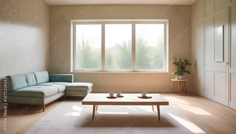 Photo interior modern design room 3d design Photo interior modern design room 3d design