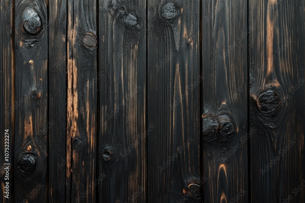 Dark Charred Wood Texture Display Dark Charred Wood Texture Display