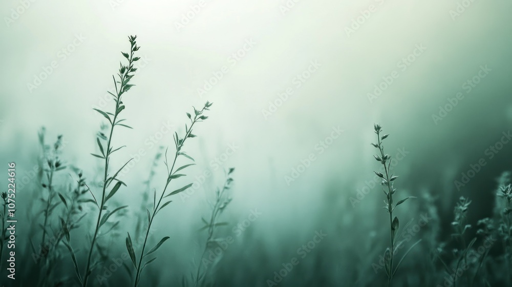 Soft Green Abstract Background with Textured Elements Soft Green Abstract Background with Textured Elements