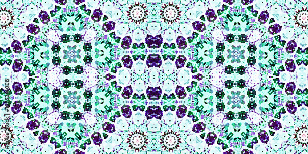 Seamless kaleidoscope pattern. The texture of the woven pattern. Endless pattern Seamless kaleidoscope pattern. The texture of the woven pattern. Endless pattern
