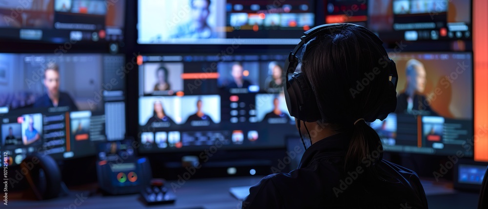 Dynamic Webinar Host with Multiple Screens for Engaging Online Presentation Dynamic Webinar Host with Multiple Screens for Engaging Online Presentation