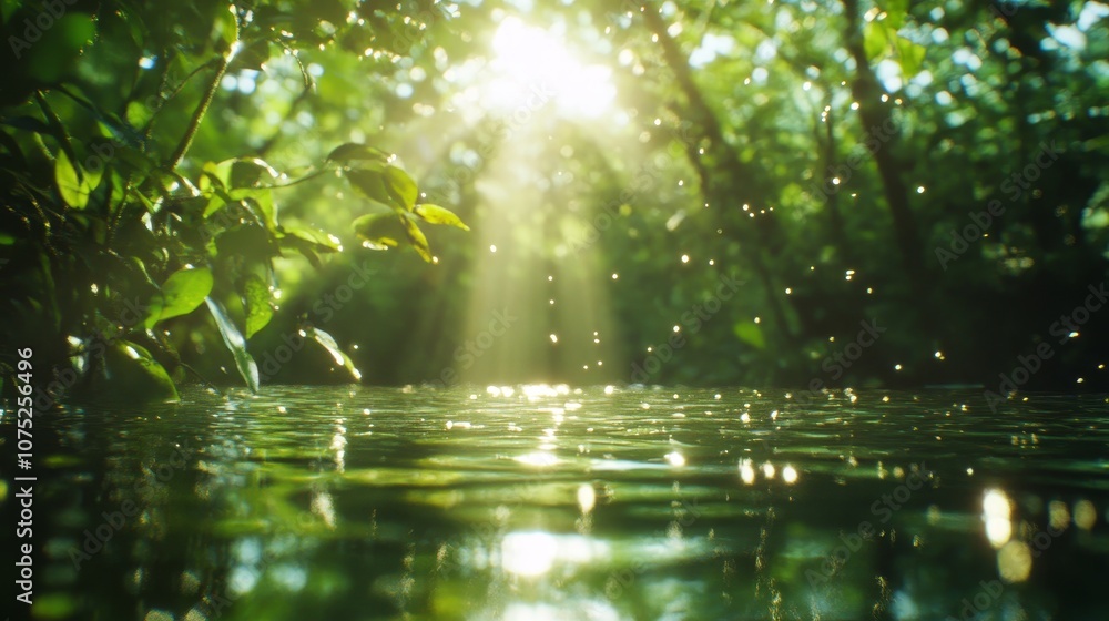 Fototapeta premium Explore how rainforests enhance carbon absorption to combat climate change effectively