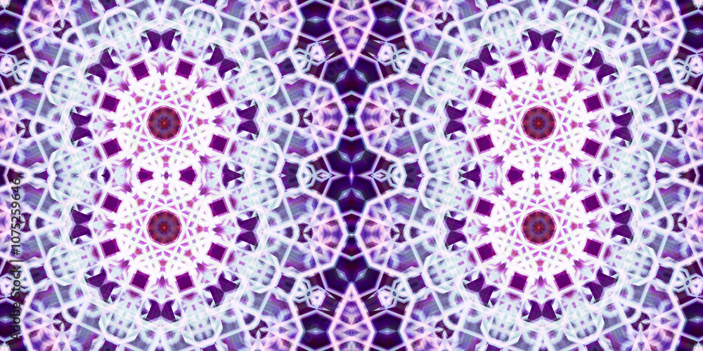 Seamless kaleidoscope pattern. The texture of the woven pattern. Endless pattern Seamless kaleidoscope pattern. The texture of the woven pattern. Endless pattern