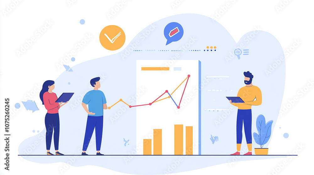 The upward trend in the graph reflects the success of the business plan and effective team management. The upward trend in the graph reflects the success of the business plan and effective team management.