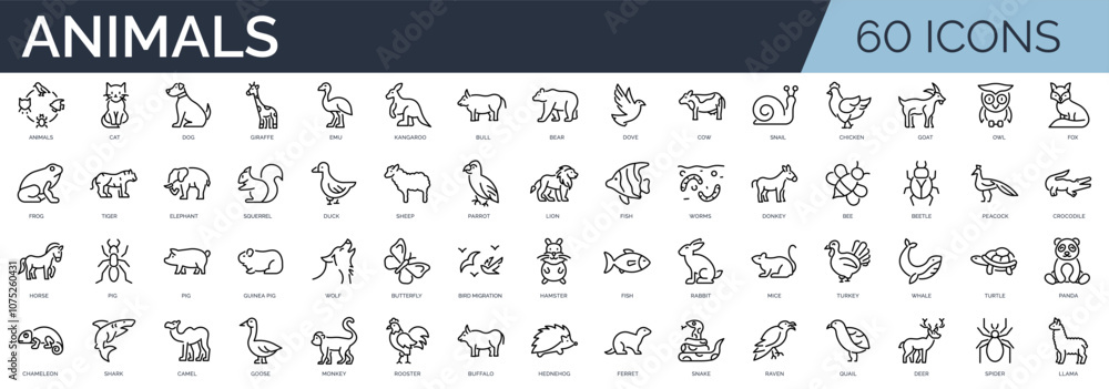 Set of 60 outline icons related to smart house. Linear icon collection. Editable stroke. Vector illustration Set of 60 outline icons related to smart house. Linear icon collection. Editable stroke. Vector illustration