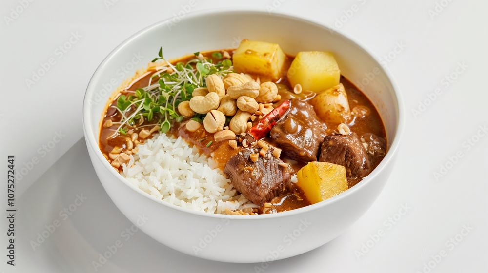 Massaman Curry with Slow-Cooked Beef and Potatoes Massaman Curry with Slow-Cooked Beef and Potatoes