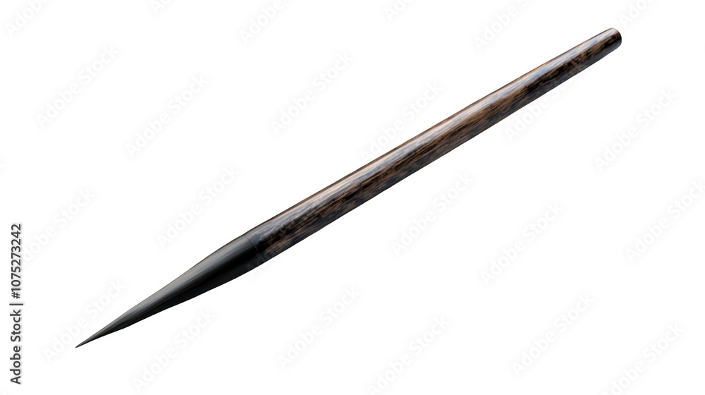 Artistic pencil for creative expression isolate on transparent background, png, cutout Artistic pencil for creative expression isolate on transparent background, png, cutout