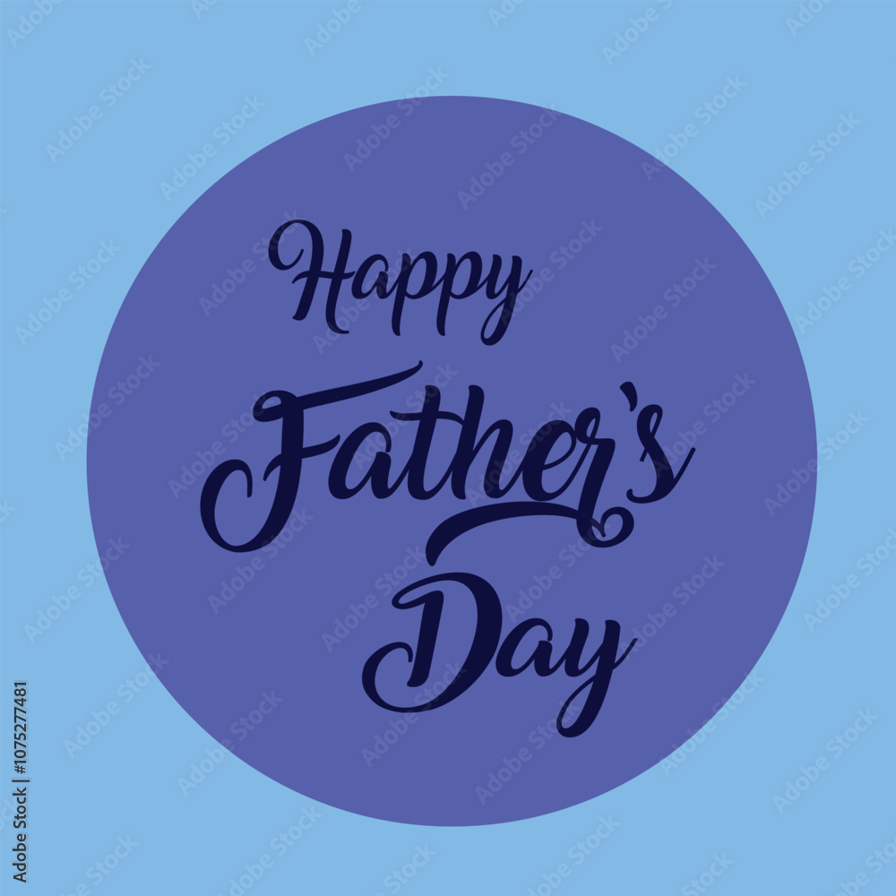 a Typography text banner happy fathers day. a Typography text banner happy fathers day.
