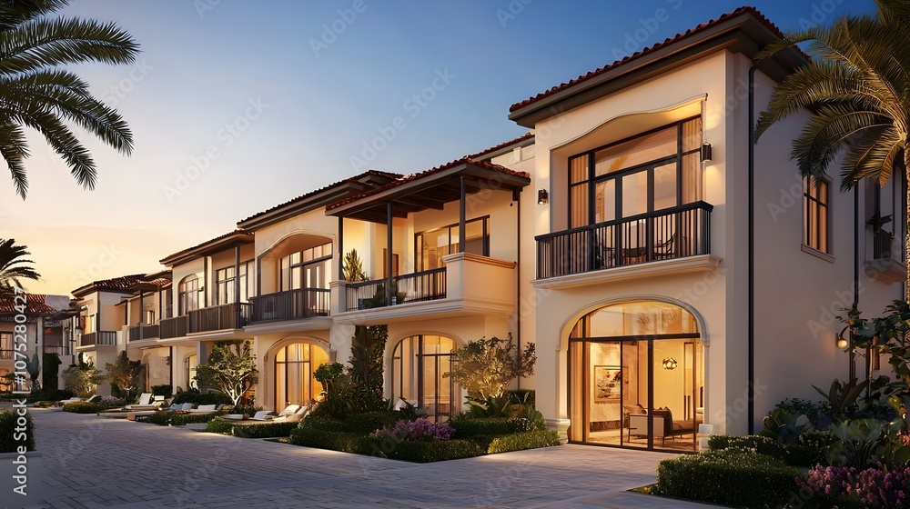 Spacious Luxury Townhouses with Sunset Views and Large Balconies Spacious Luxury Townhouses with Sunset Views and Large Balconies