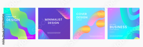 Colorful Background Minimalist Gradient Style Ideal for Post, Background, Banner, Ad, Promo, Invitation, Etc