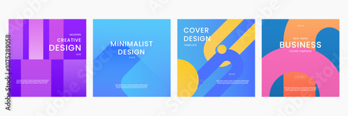 Colorful Gradient Background Modern Design Ideal for Post, Background, Banner, Ad, Promo, Invitation, Etc