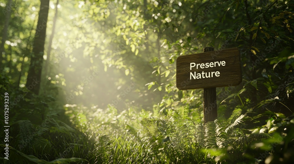 Serene Forest Glade Advocating Nature Preservation - Environmental Conservation 3D Render Illustrating Sunlit Woods with Serene Forest Glade Advocating Nature Preservation - Environmental Conservation 3D Render Illustrating Sunlit Woods with