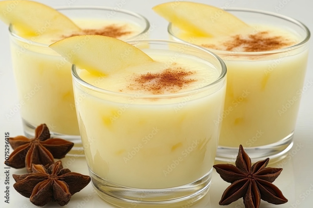 Warm Apple Cider With Apple Slices and Spices Served in Cups for Cozy Autumn Gatherings Warm Apple Cider With Apple Slices and Spices Served in Cups for Cozy Autumn Gatherings