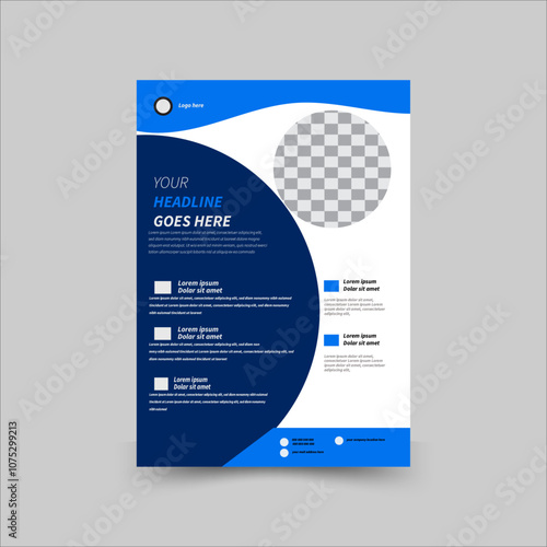 different colors a4 flyer template Creative simple Corporate business flyer design with natural shape and modern business flyer template, abstract business flyer and creative design, 
