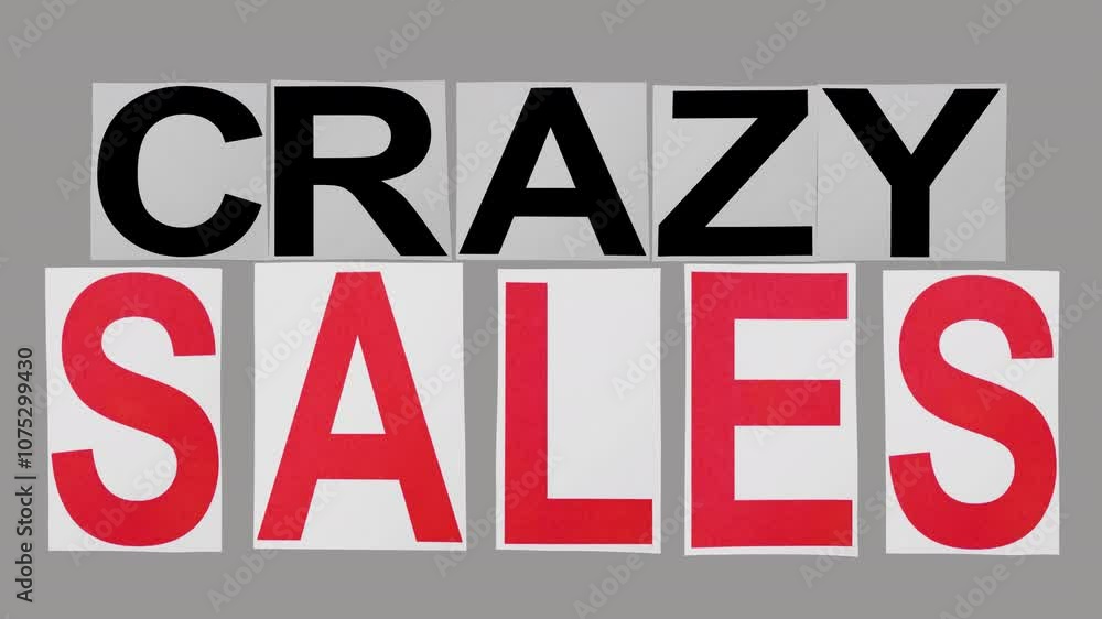 Crazy Sales Stop Motion Paper Titles On Alpha Pack Of 2 Crazy Sales Stop Motion Paper Titles On Alpha Pack Of 2