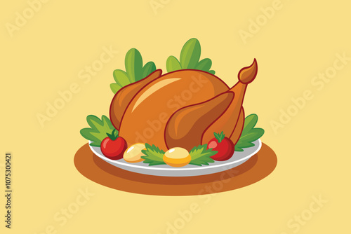Thanksgiving Vector Illustration 