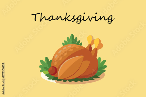 Thanksgiving Vector Illustration 