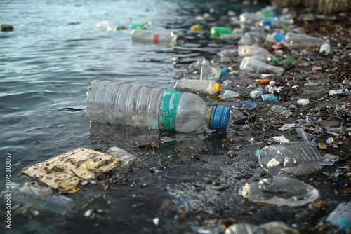 Waste and Plastic Pollution in the environment photo